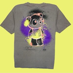 NWT ZARA Tshirt Panda Bear Kids Graphic Tee Short Sleeve Shirt boys girls gift